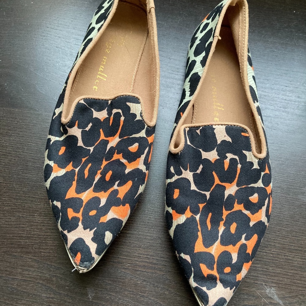 Cheetah Bettye Muller loafers